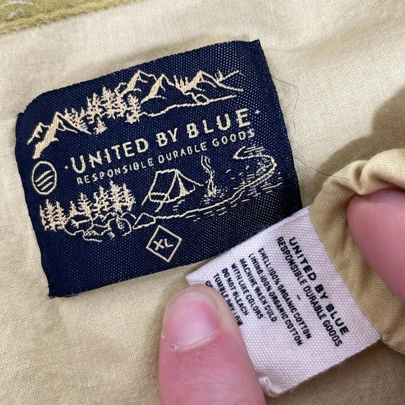 United By Blue Dress Women's X Large Yellow Floral Button Down Shirt Midi - Picture 11 of 16